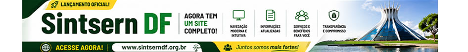 Novo site do Sintsern DF